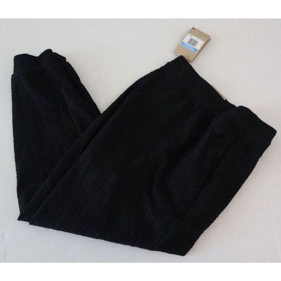 Nike DV9885 010 Men's Sz Medium Black Dri-Fit Yoga Training Pants $95 - Picture 7 of 13